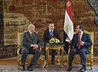 Official negotiations between Belarus President Alexander Lukashenko and Egypt President Abdel Fattah el-Sisi