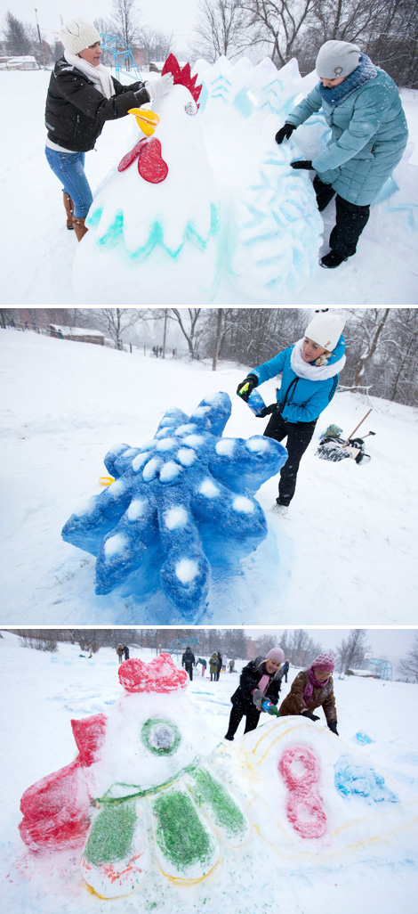День снега в Витебске