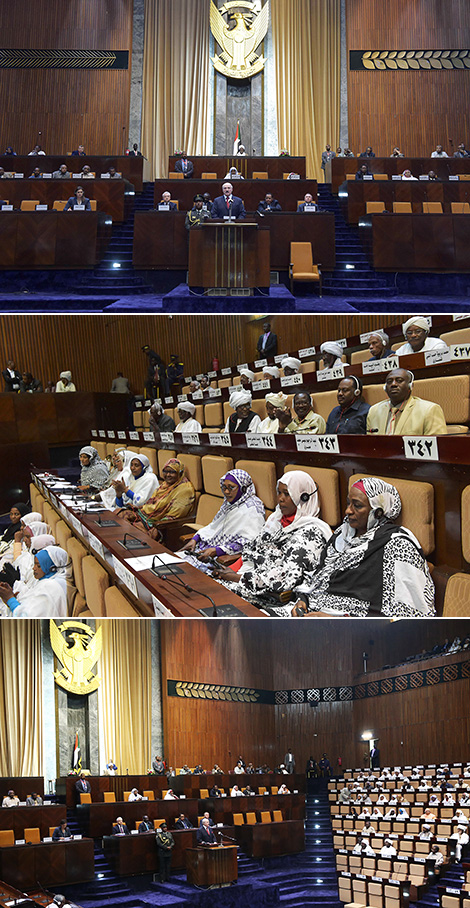 Александр Лукашенко выступил с речью в парламенте Судана