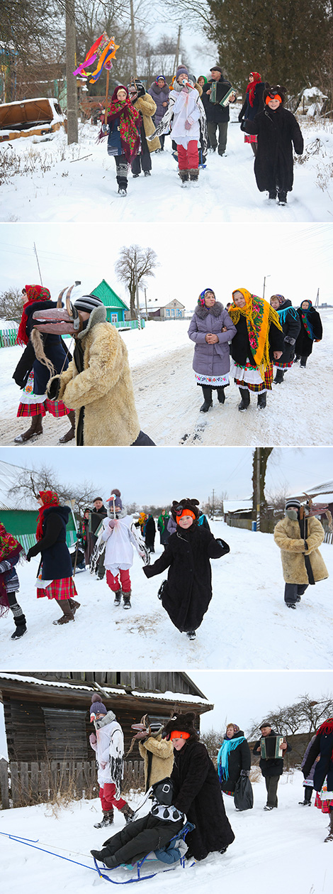 Shchodryk celebrations in Pogost