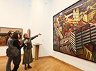 Tour of Minsk Through Eyes of Artists expo
