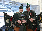 British pipers, Belarus army orchestra perform in Minsk