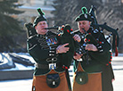 Музыканты-волынщики 2-го Королевского ирландского полка (Великобритания)