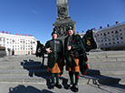 Музыканты-волынщики 2-го Королевского ирландского полка (Великобритания)