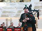 Концерт британских волынщиков и белорусского военного оркестра в Минске 