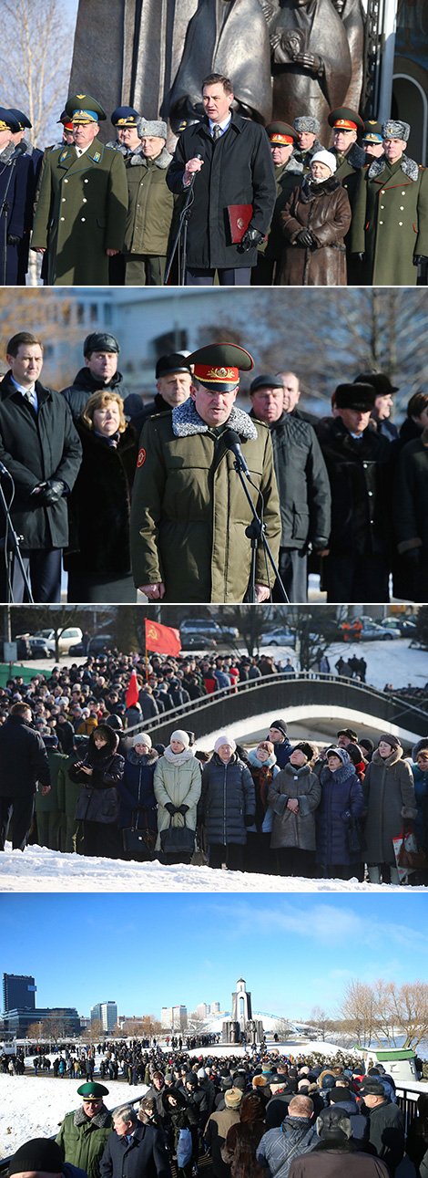 Память воинов-интернационалистов почтили в Минске 