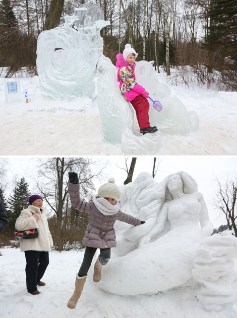 Фестываль-конкурс лядовых і снежных скульптур