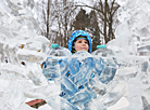 Фестиваль-конкурс ледовых и снежных скульптур в Центральном ботаническом саду НАН Беларуси