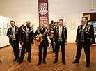 Pesnyary band perform at the opening of the exhibition 