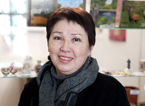 Tamara Dzhumantayeva, the director of the Polotsk National Historical and Cultural Museum Reserve