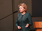 Заместитель председателя Совета Республики Национального собрания Беларуси Марианна Щеткина