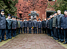 Brest hosts solemn rally dedicated to the 100th anniversary of Belarusian police