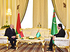 Официальные переговоры с Президентом Туркменистана Гурбангулы Бердымухамедовым в формате один на один