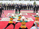 Церемония открытия комплекса зданий посольства Беларуси в Туркменистане