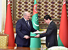 Александр Лукашенко и Гурбангулы Бердымухамедов приняли совместное заявление