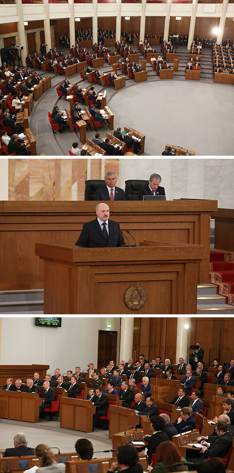 Послание к белорусскому народу и Национальному собранию