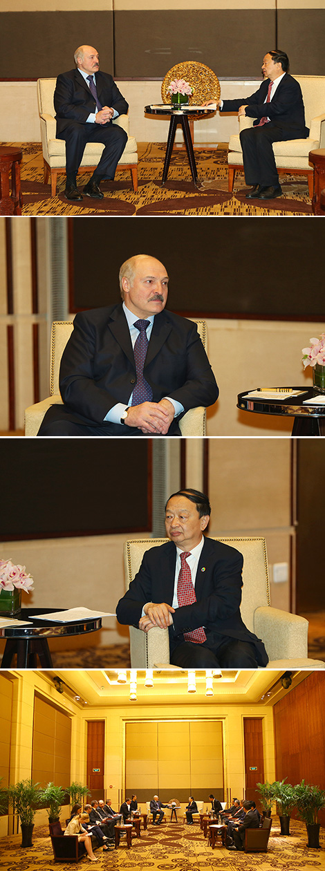 Lukashenko meets with CITIC Group Chairman of the Board Chang Zhenming in Beijing