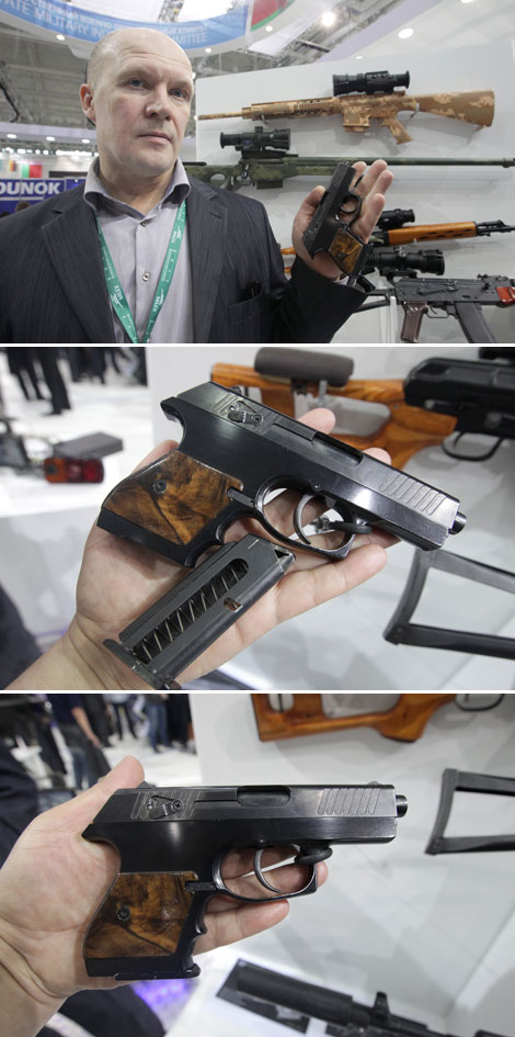 Пистолет белорусской разработки представлен на MILEX-2017