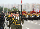 Ваенны парад у гонар Дня Незалежнасці ў Мінску