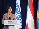 President of the Parliamentary Assembly of the Organization for Security and Cooperation in Europe (OSCE PA) Christine Muttonen