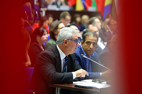 During the plenary session