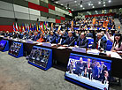 During the plenary session

