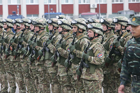 Белорусско-китайская совместная антитеррористическая тренировка
