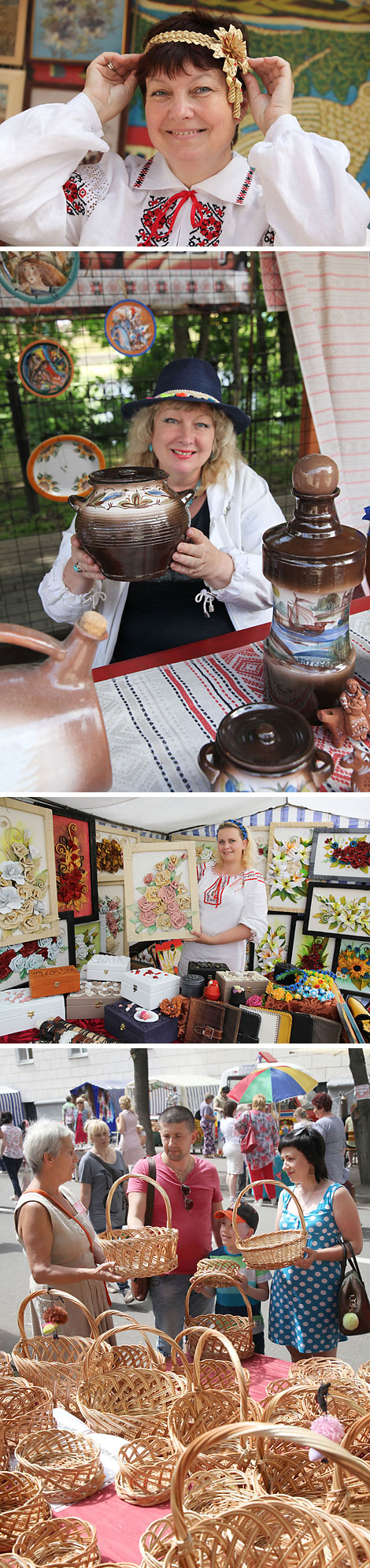 Zadzvinski Kirmash fair at Slavianski Bazaar in Vitebsk