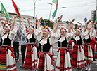 Youth art parade BelaRus in My Heart in Vitebsk streets
