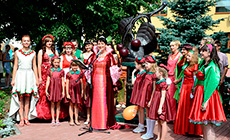 Вишнёвый фестиваль в городе Глубокое