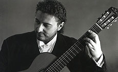 Italian guitar player Aniello Desiderio in Minsk