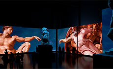 Michelangelo. The Creation multimedia exhibition in Minsk