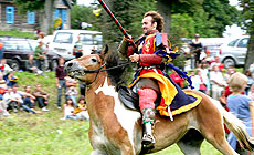 Medieval culture festival Golshany Castle 2015