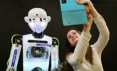 Robot technology and innovative technology expo Roboticon in Minsk