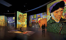 Multisensory exhibition Van Gogh Alive in Minsk