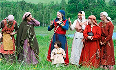 Ethnic festival Visiting the Radimichis