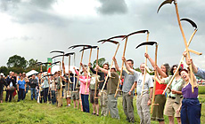 6th national fen haymaking championship Sporovskie Senokosy