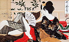 Exhibition of Japanese woodblock prints from Hermitage holdings