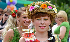 Flower Festival 2014 in Zheludok