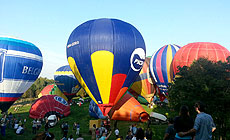 II Міжнародны кубак па паветраплавальным спорце "70 гадоў пад мірным небам" у Мінску