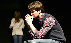 Міжнародная драматургічная лабараторыя ў Мінску, спектакль Андрэя Саўчанкі "Бі-Лінгвы"