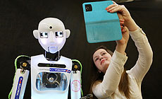 Выстаўка "Баль робатаў" у Мінску