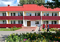 The Lesnye Ozera health resort in the Barkovshchina health resort area
