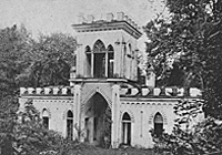 Дворец Пусловских в XIX веке
