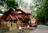 The residence of Father Frost in summer