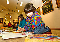 Детская творческая мастерская в музее