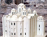 Model of the 11th century St. Sophia Cathedral