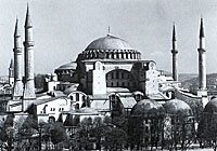 Hagia Sophia Cathedral in Constantinople, IV century