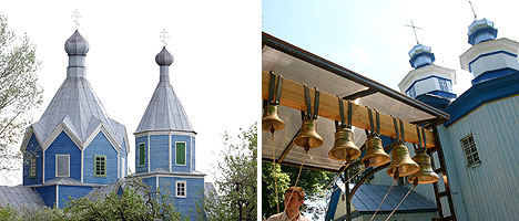 Свято-Никольская церковь в Даниловичах и храм святителя Николая Чудотворца в деревне Старая Белица