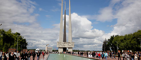 Мемориальный комплекс "Площадь Победы" в Витебске